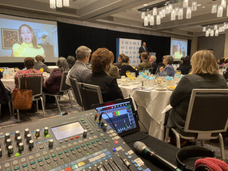 Corporate live A/V event